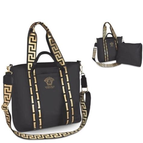 versace black perfume bag|Versace parfums bag cost.